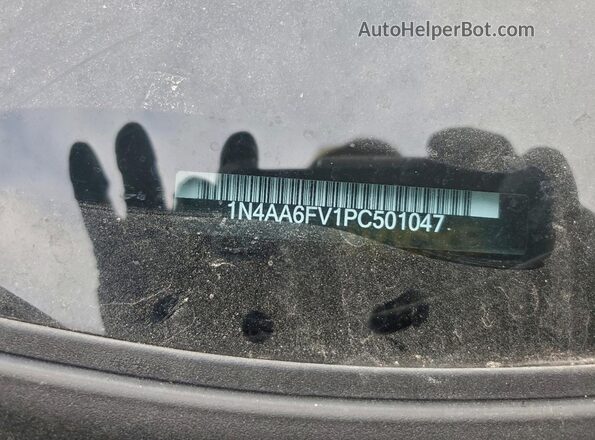 1N4AA6FV1PC501047 2023 NISSAN MAXIMA PLATINUM Серый Вид подкапотного пространства