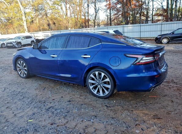 1N4AA6FV1PC503932 2023 NISSAN MAXIMA PLATINUM Blue Trasero izquierdo