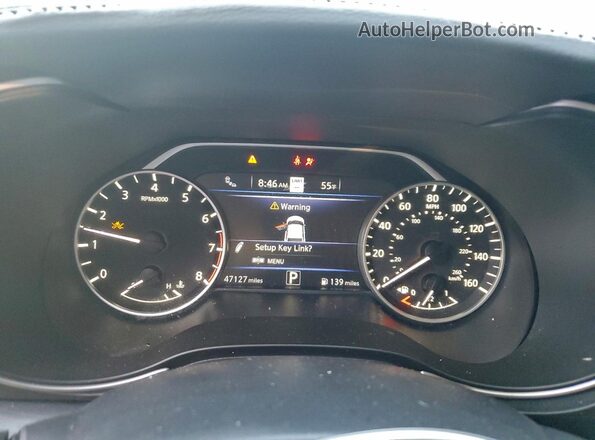 1N4AA6FV1PC503932 2023 NISSAN MAXIMA PLATINUM Blue Vista del cuadro de instrumentos