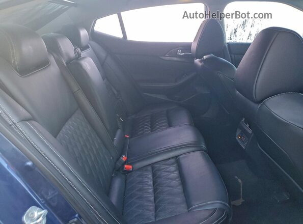 1N4AA6FV1PC503932 2023 NISSAN MAXIMA PLATINUM Blue Vista de los asientos traseros