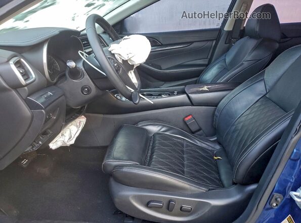 1N4AA6FV1PC503932 2023 NISSAN MAXIMA PLATINUM Blue Vista interior delantera