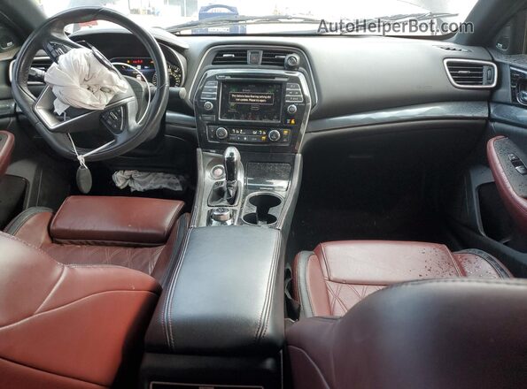 1N4AA6FV3MC503880 2021 NISSAN MAXIMA PLATINUM Gray Dashboard view