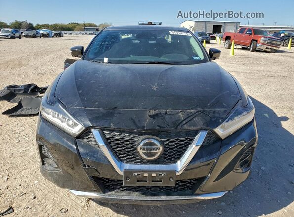 1N4AA6FV3MC508626 2021 NISSAN MAXIMA PLATINUM Black წინა ხედი
