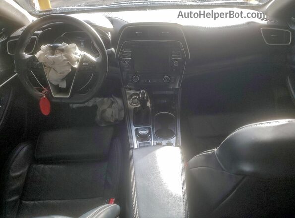1N4AA6FV3NC507039 2022 NISSAN MAXIMA PLATINUM Black Widok deski rozdzielczej