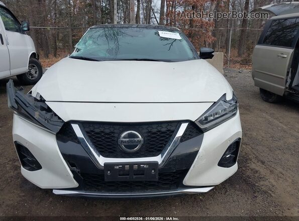 1N4AA6FV5NC507754 2022 NISSAN MAXIMA PLATINUM White Widok zestawu wskaźników