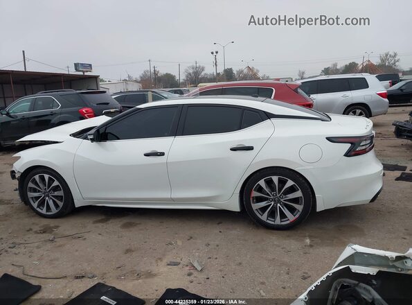 1N4AA6FV6PC501299 2023 NISSAN MAXIMA PLATINUM White Սալոնի 360 աստիճան տեսք