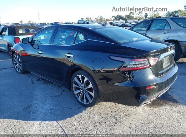 1N4AA6FVXPC501323 2023 NISSAN MAXIMA PLATINUM Черный Задняя левая четверть