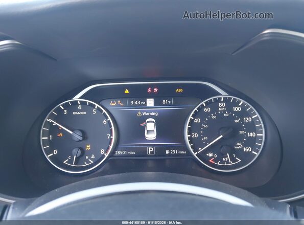 1N4AA6FVXPC501323 2023 NISSAN MAXIMA PLATINUM Черный Вид задних сидений