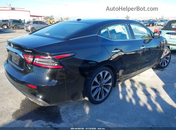 1N4AA6FVXPC501323 2023 NISSAN MAXIMA PLATINUM Черный Задняя правая четверть