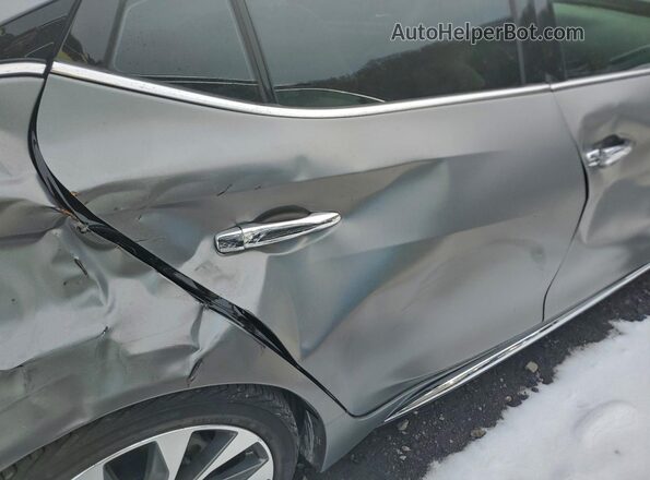 1N4AA6FVXPC511897 2023 NISSAN MAXIMA PLATINUM Gray Rear seats view