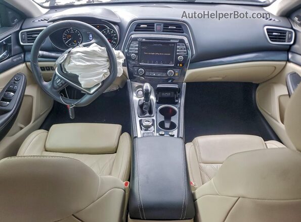 1N4AA6FVXPC511897 2023 NISSAN MAXIMA PLATINUM Gray Dashboard view