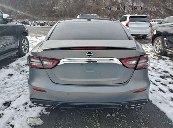 1N4AA6FVXPC511897 2023 NISSAN MAXIMA PLATINUM Gray Rear view