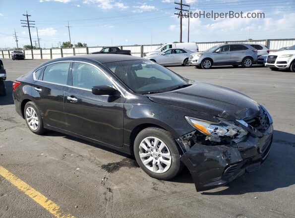 1N4AL3AP0GN367699 2016 NISSAN ALTIMA Черный Передняя правая четверть