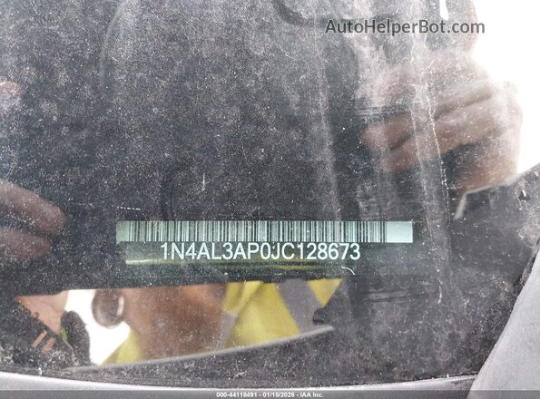 1N4AL3AP0JC128673 2018 NISSAN ALTIMA White Вид підкапотного простору