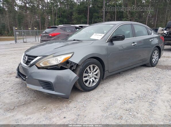1N4AL3AP1GC253688 2016 NISSAN ALTIMA Gray წინა მარცხენა ხედი სამი მეოთხედიდან
