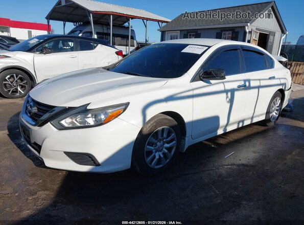 1N4AL3AP3JC264487 2018 NISSAN ALTIMA Белый Передняя левая четверть