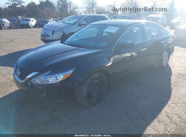 1N4AL3AP4JC275739 2018 NISSAN ALTIMA Black Առջևի ձախ երեք քառորդ տեսարան