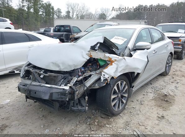 1N4AL3AP5HC152364 2017 NISSAN ALTIMA Silver Առջևի ձախ երեք քառորդ տեսարան