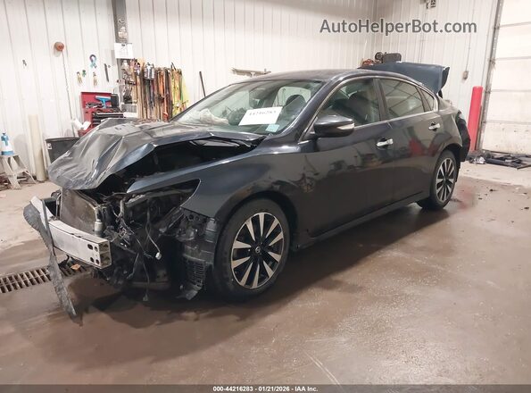 1N4AL3AP5JC150488 2018 NISSAN ALTIMA Dark Blue Передня ліва чверть