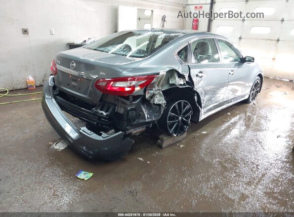 1N4AL3AP6JC257761 2018 NISSAN ALTIMA Серый Задняя правая четверть
