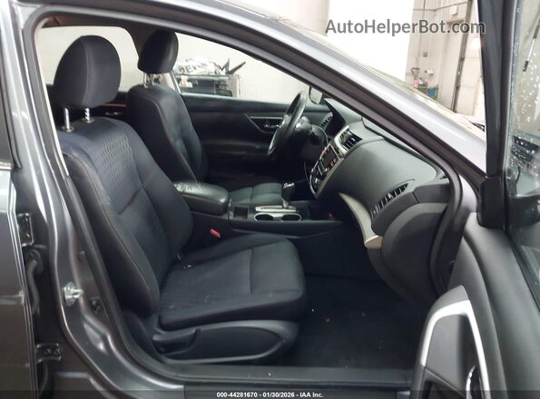 1N4AL3AP6JC257761 2018 NISSAN ALTIMA Серый Вид салона спереди