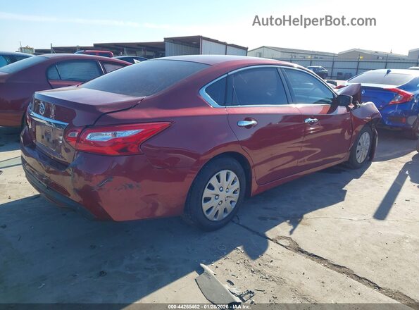1N4AL3AP8HN334340 2017 NISSAN ALTIMA Красный Задняя правая четверть