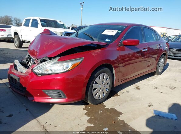1N4AL3AP8HN334340 2017 NISSAN ALTIMA Красный Передняя левая четверть