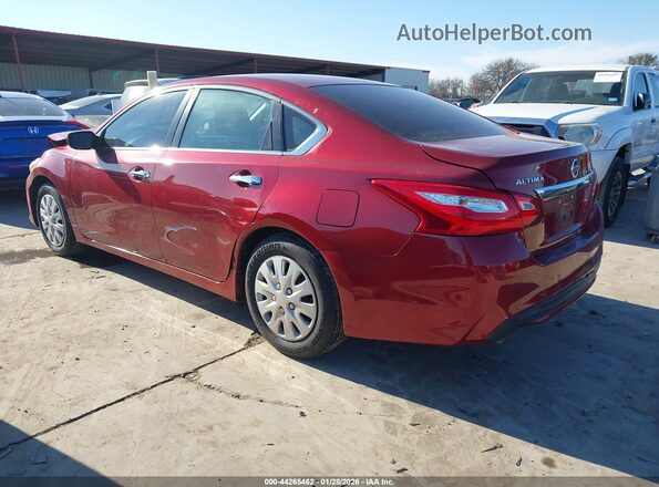 1N4AL3AP8HN334340 2017 NISSAN ALTIMA Красный Задняя левая четверть
