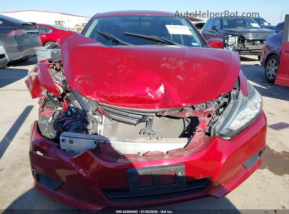 1N4AL3AP8HN334340 2017 NISSAN ALTIMA Красный Вид задней части салона