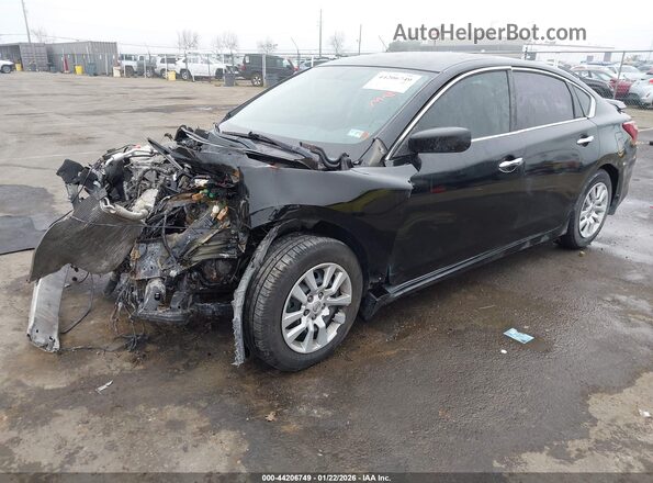1N4AL3AP8JC110924 2018 NISSAN ALTIMA Черный Передняя левая четверть
