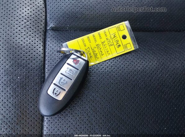 1N4AL3AP8JC141848 2018 NISSAN ALTIMA Black Vista del salpicadero