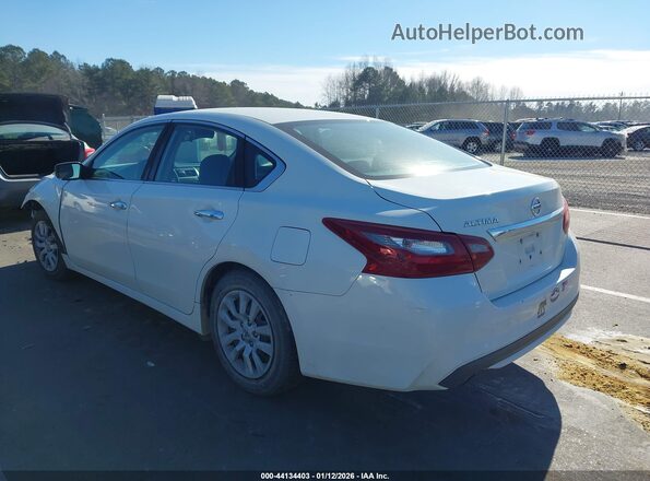 1N4AL3AP9JC203337 2018 NISSAN ALTIMA Белый Задняя левая четверть