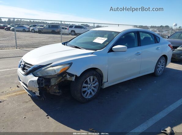 1N4AL3AP9JC203337 2018 NISSAN ALTIMA Белый Передняя левая четверть