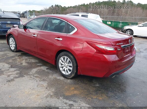 1N4AL3APXJC141642 2018 NISSAN ALTIMA Burgundy Trasero izquierdo