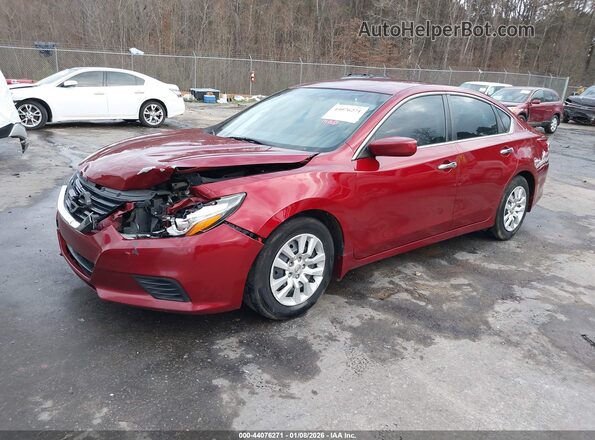 1N4AL3APXJC141642 2018 NISSAN ALTIMA Burgundy Vista tres cuartos delantera izquierda