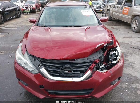 1N4AL3APXJC141642 2018 NISSAN ALTIMA Burgundy Vista del cuadro de instrumentos