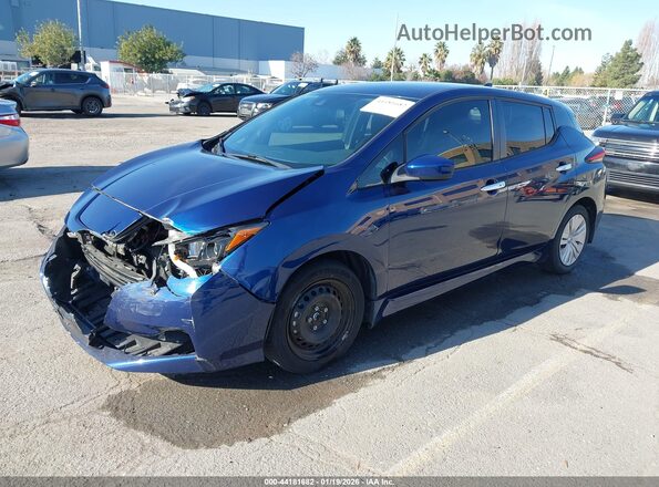 1N4AZ1BP8LC306317 2020 NISSAN LEAF Blue 