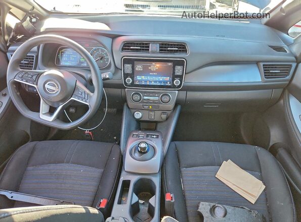 1N4AZ1BV0SC563758 2025 NISSAN LEAF Charcoal წინა პანელის ხედი