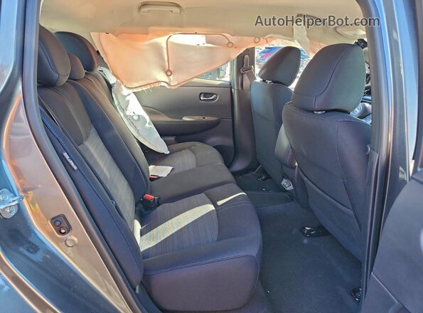 1N4AZ1BV0SC563758 2025 NISSAN LEAF Charcoal უკანა სავარძლების ხედი