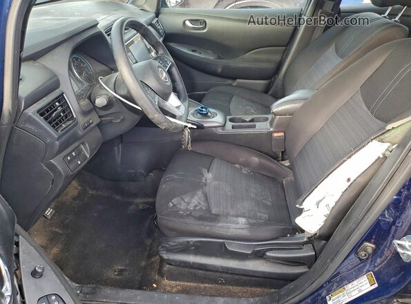 1N4AZ1BV2SC557573 2025 NISSAN LEAF Blue Սալոնի դիմացի տեսք