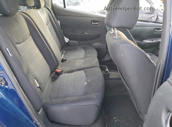1N4AZ1BV2SC557573 2025 NISSAN LEAF Blue Հետևի նստատեղերի տեսք