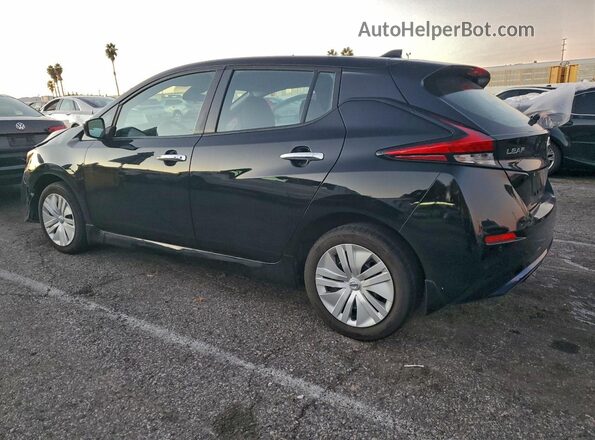 1N4AZ1BV4MC555844 2021 NISSAN LEAF Black Հետևի ձախ
