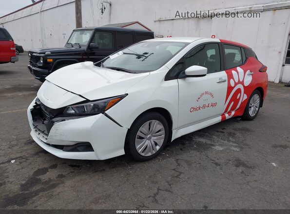 1N4AZ1BV5SC558684 2025 NISSAN LEAF White Przód lewy