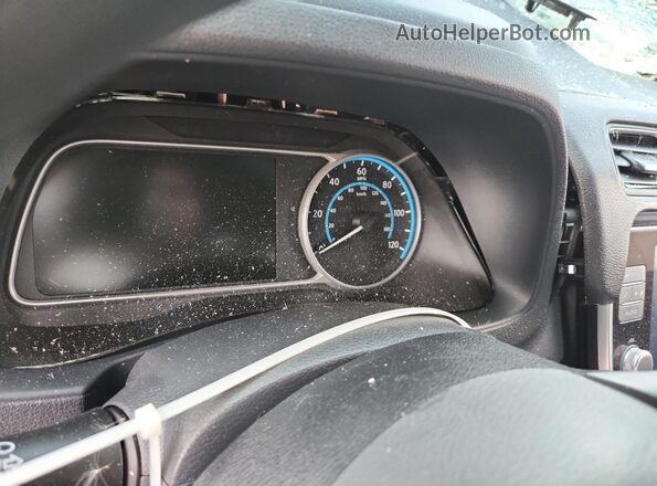 1N4AZ1BVXSC561080 2025 NISSAN LEAF Gray Widok zestawu wskaźników