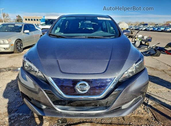 1N4AZ1CP2KC313552 2019 NISSAN LEAF Gray Vista frontal