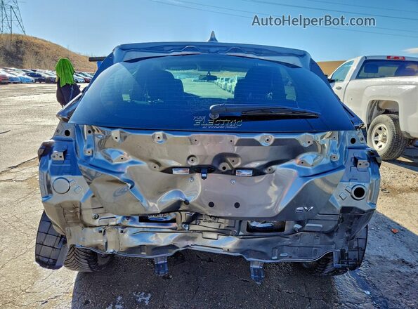 1N4AZ1CP2KC313552 2019 NISSAN LEAF Gray Vista trasera