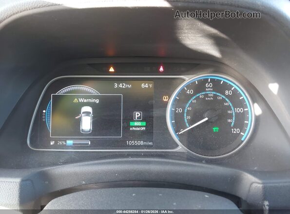 1N4AZ1CP3JC310609 2018 NISSAN LEAF Серебряный 