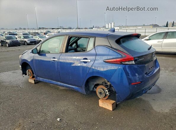 1N4AZ1CP4LC307642 2020 NISSAN LEAF Blue Trasero izquierdo