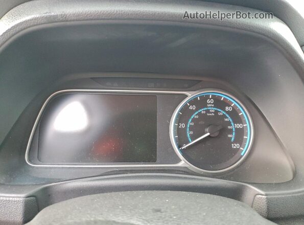 1N4AZ1CP4LC307642 2020 NISSAN LEAF Blue Vista del cuadro de instrumentos