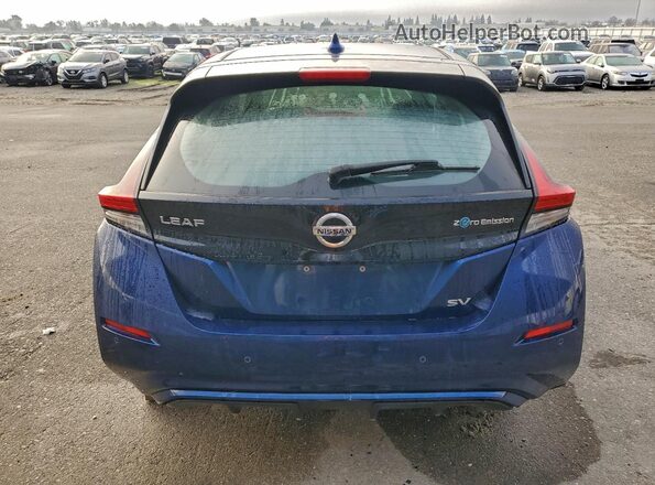 1N4AZ1CP4LC307642 2020 NISSAN LEAF Blue Vista trasera
